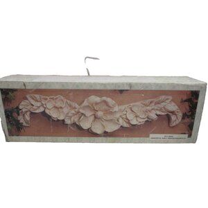 Vintage Over the Mantle Angel Graceful Wall Swags Magnolia